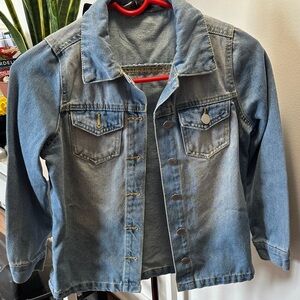 Jou Jou Kids Blue Denim Jacket